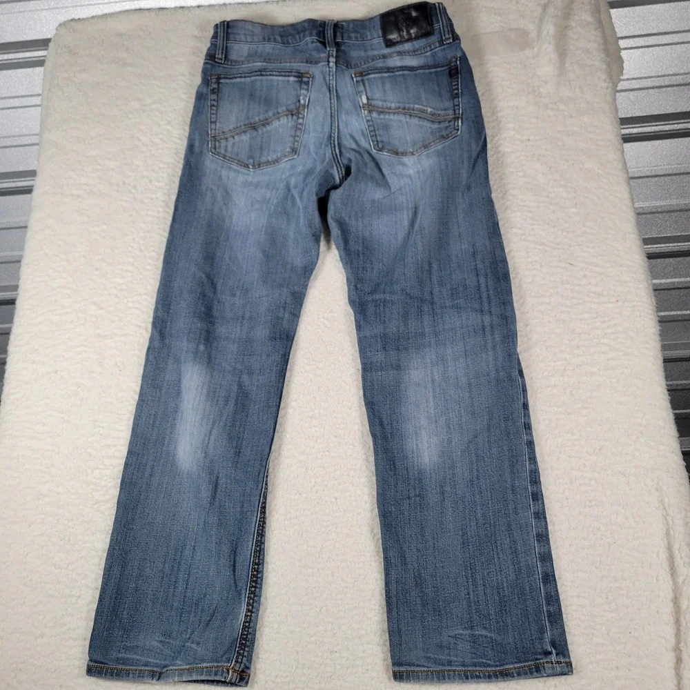 Rock & Republic Relaxed Straight Jeans Mens 32x30 Blue Medium Wash Denim‎ Pants